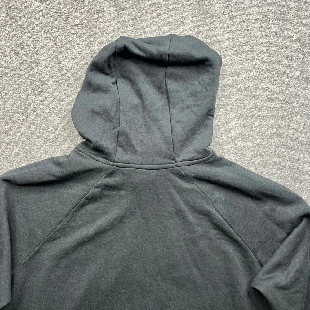 Nike Hoodie Womens 2X Black Gold Silver Graphic Logo Pullover CI1775-010 - Picture 12 of 16